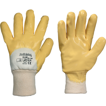Winter-Handschuh Nitril, gelb, Gr.9, 6 Paar